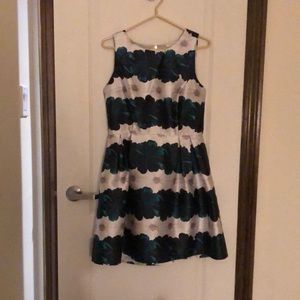 Party dress-flower print